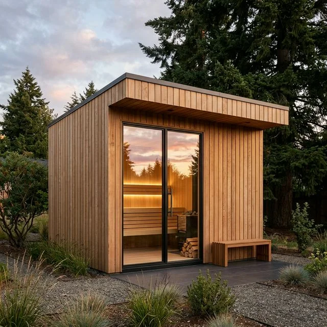 LGS sauna and lounge room frame kit