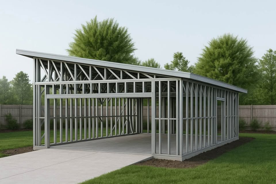 Modern 2-Car Garage - Image 2