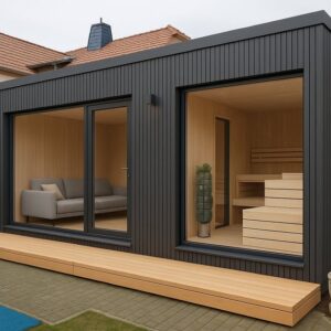 LGS Frame Kit for a Modern Sauna