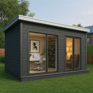 Galvanized steel frame (walls and roof)