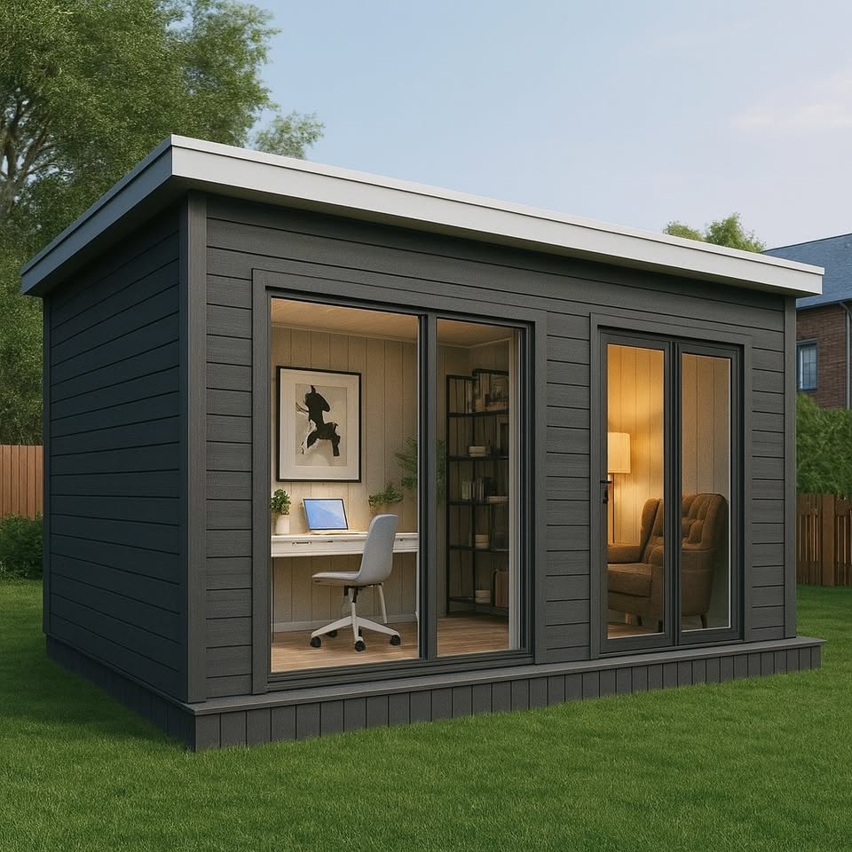 Galvanized steel frame (walls and roof)