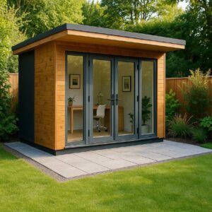 120 sq ft Backyard Office – No City Permit Required!