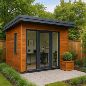 120 sq ft Backyard Office – No City Permit Required!