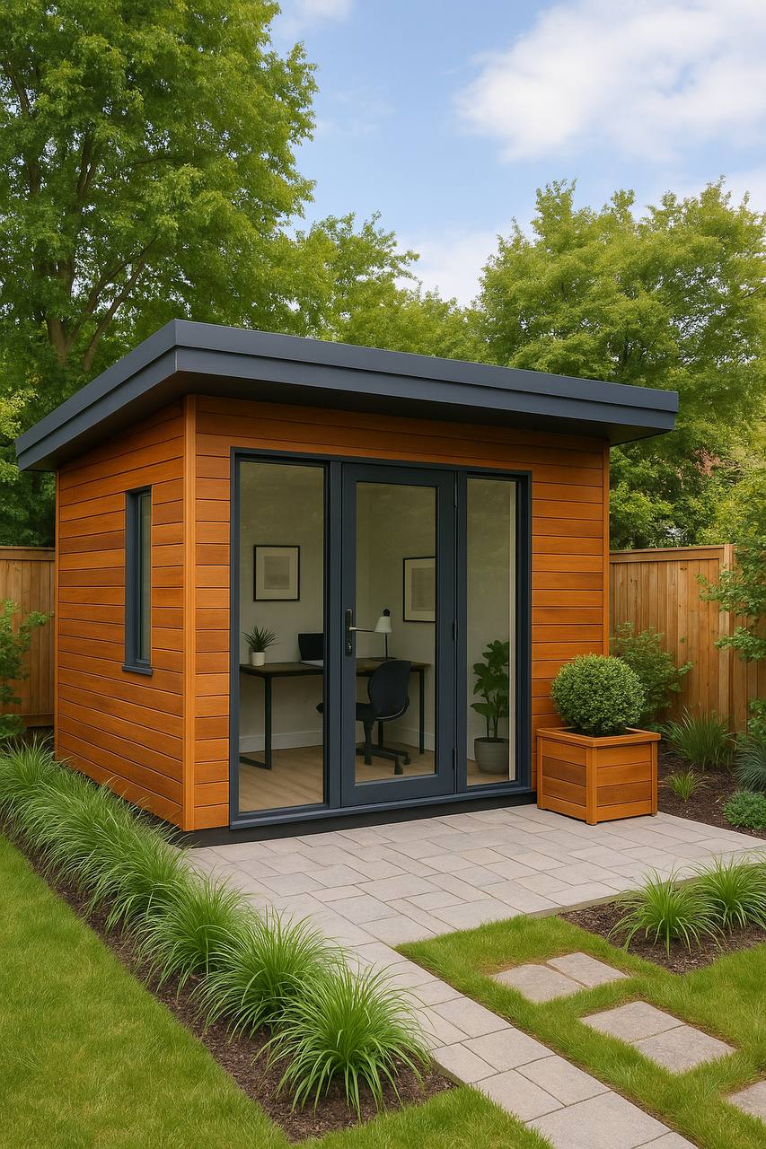 120 sq ft Backyard Office β No City Permit Required!